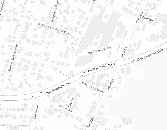 Mapa z adresem organizacji