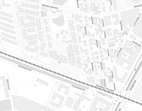 Mapa z adresem organizacji