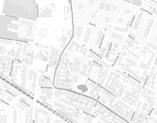Mapa z adresem organizacji
