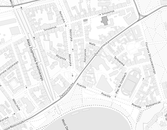 Mapa z adresem organizacji