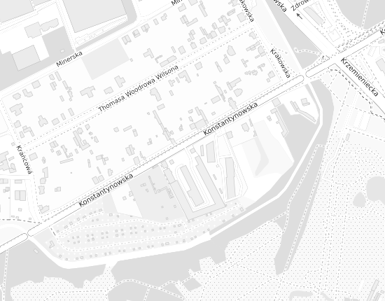Mapa z adresem organizacji