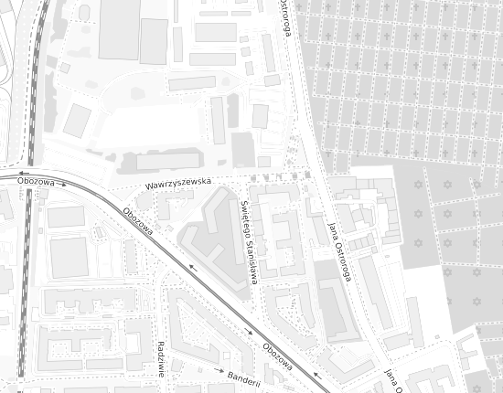 Mapa z adresem organizacji