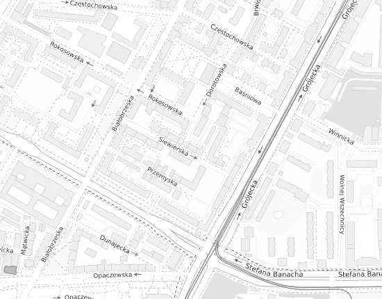 Mapa z adresem organizacji