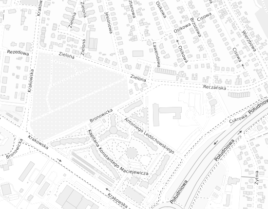 Mapa z adresem organizacji