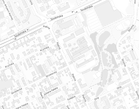 Mapa z adresem organizacji