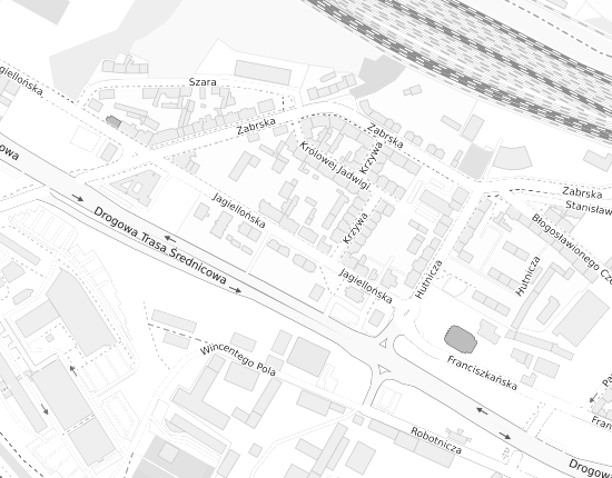 Mapa z adresem organizacji