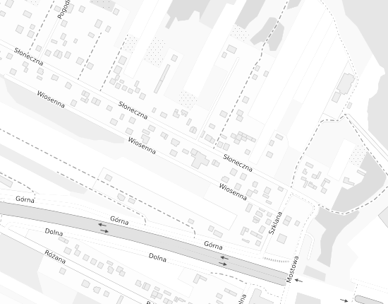 Mapa z adresem organizacji