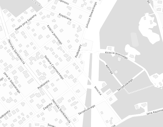 Mapa z adresem organizacji