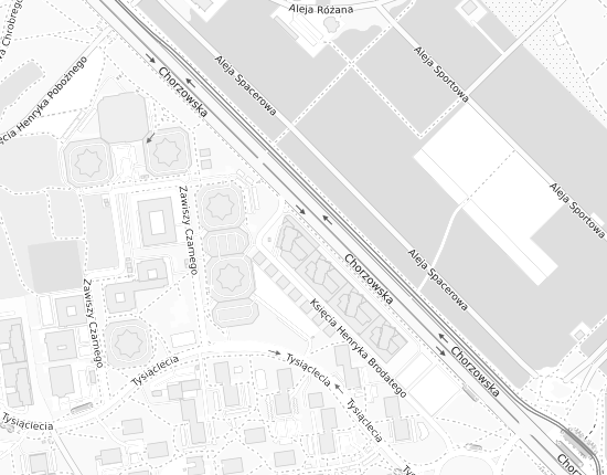 Mapa z adresem organizacji