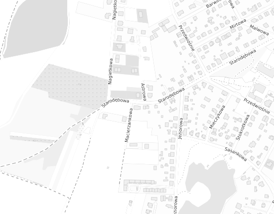 Mapa z adresem organizacji