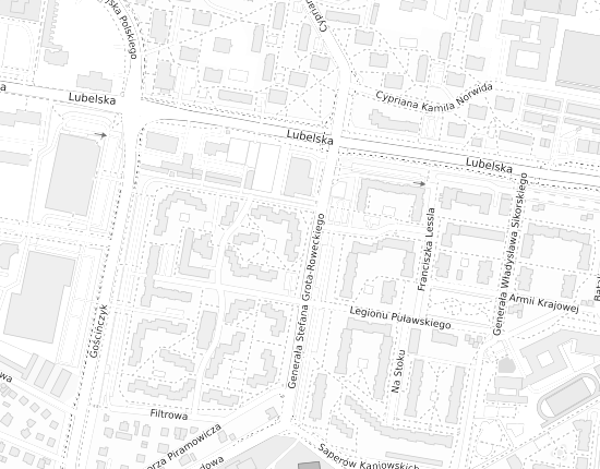 Mapa z adresem organizacji
