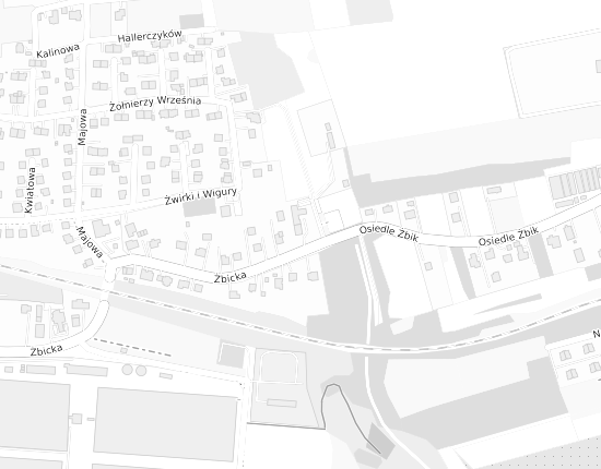 Mapa z adresem organizacji