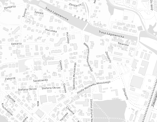 Mapa z adresem organizacji