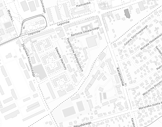 Mapa z adresem organizacji