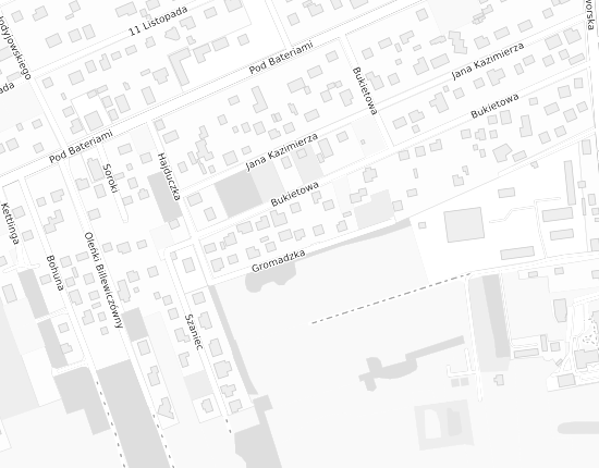 Mapa z adresem organizacji
