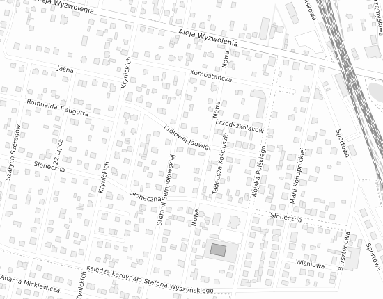Mapa z adresem organizacji