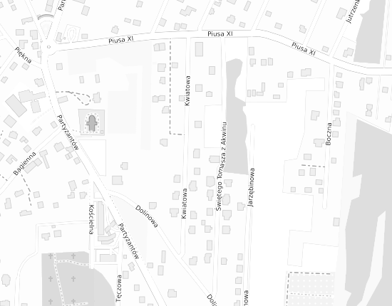 Mapa z adresem organizacji