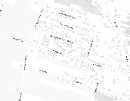 Mapa z adresem organizacji