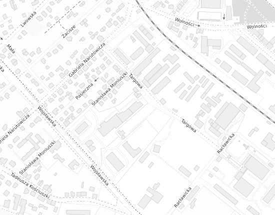 Mapa z adresem organizacji