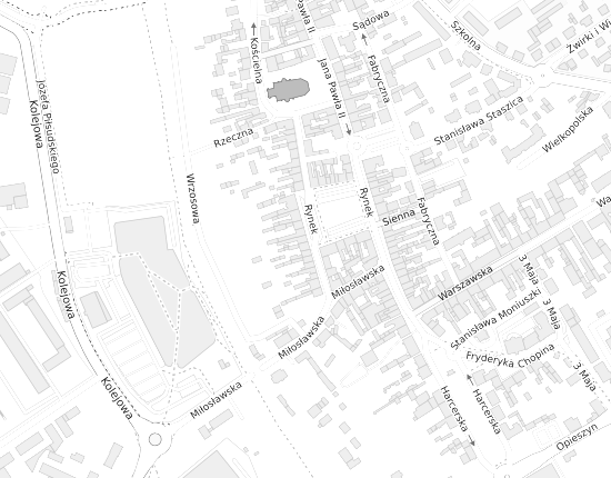 Mapa z adresem organizacji