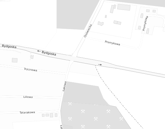 Mapa z adresem organizacji