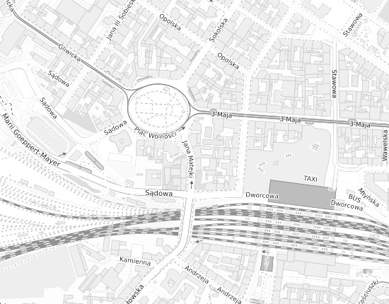 Mapa z adresem organizacji