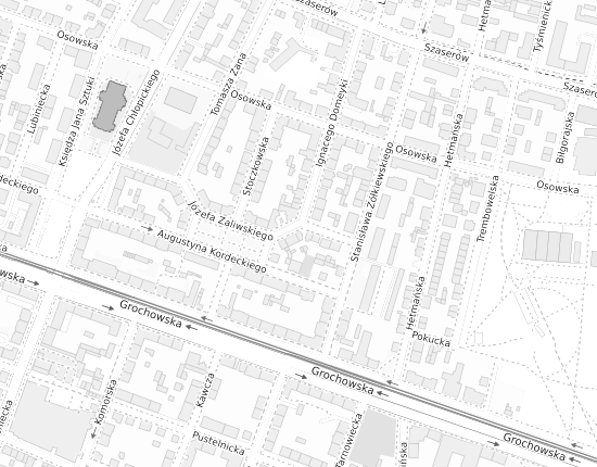 Mapa z adresem organizacji