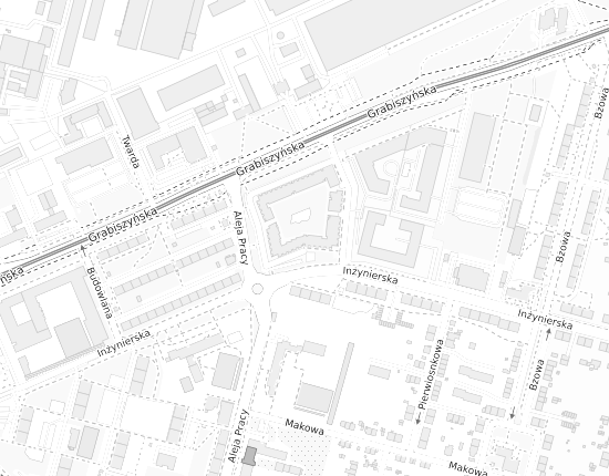 Mapa z adresem organizacji