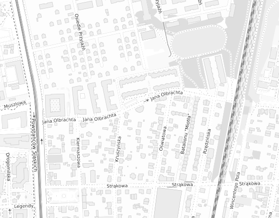 Mapa z adresem organizacji