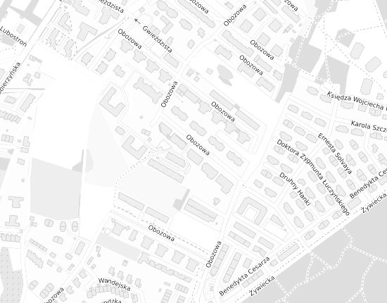 Mapa z adresem organizacji