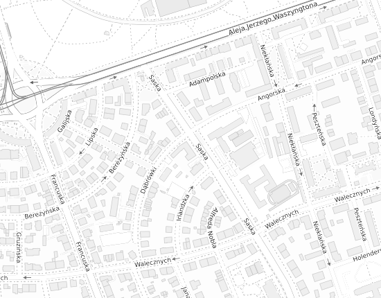 Mapa z adresem organizacji