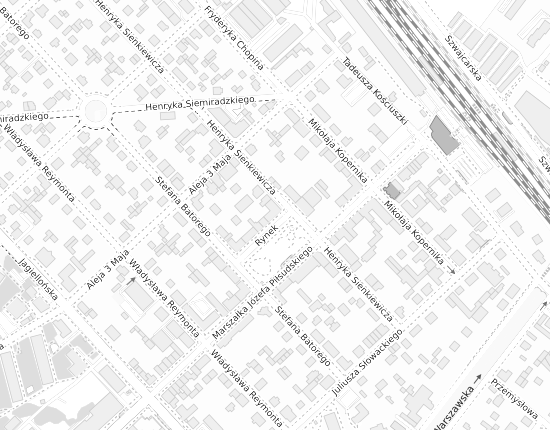 Mapa z adresem organizacji