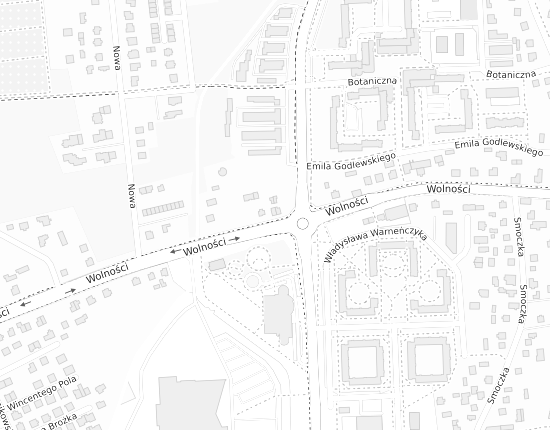 Mapa z adresem organizacji