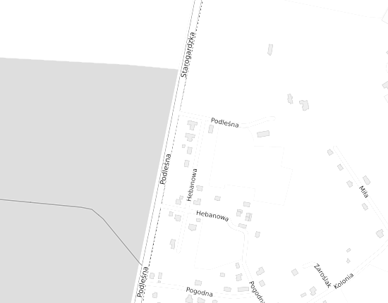 Mapa z adresem organizacji