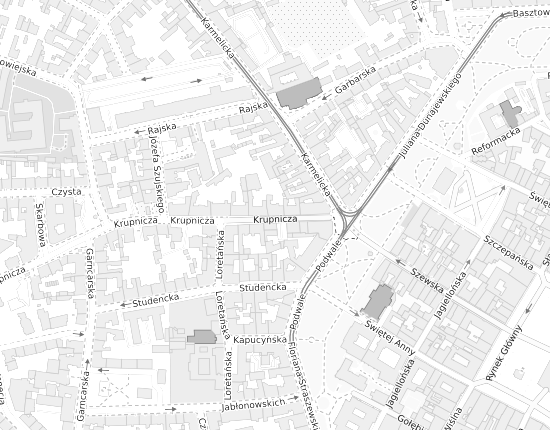 Mapa z adresem organizacji