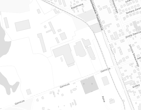 Mapa z adresem organizacji
