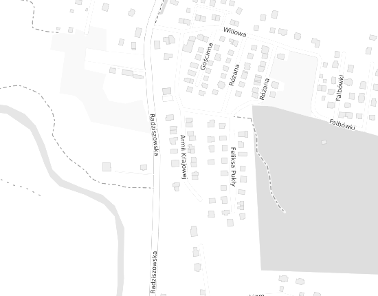 Mapa z adresem organizacji