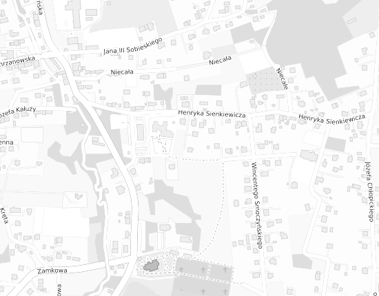 Mapa z adresem organizacji