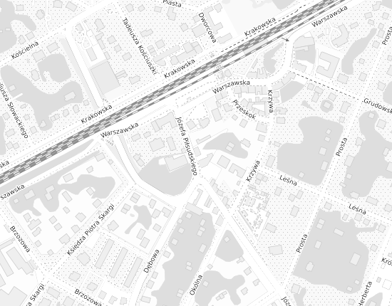 Mapa z adresem organizacji