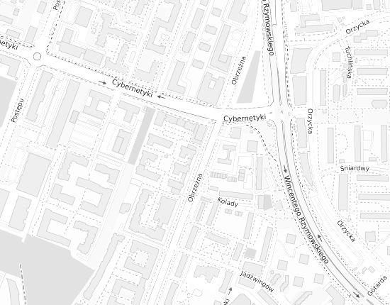 Mapa z adresem organizacji