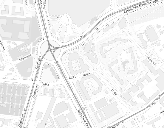 Mapa z adresem organizacji
