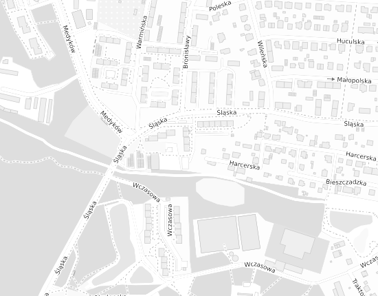 Mapa z adresem organizacji