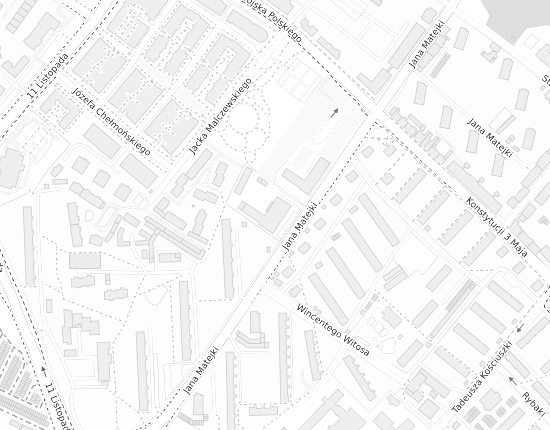 Mapa z adresem organizacji