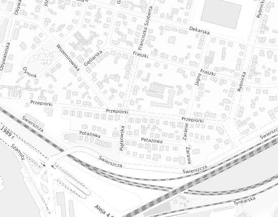 Mapa z adresem organizacji