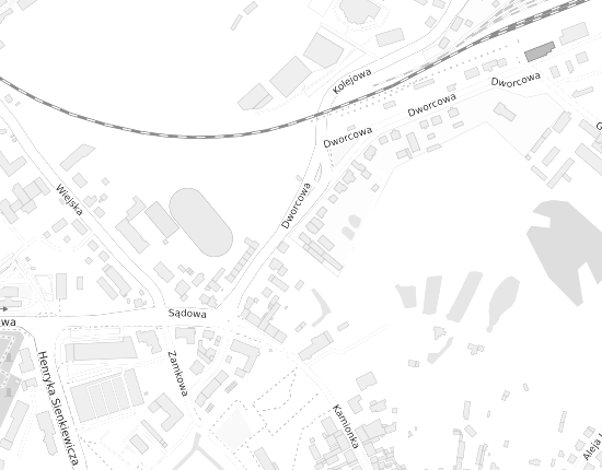 Mapa z adresem organizacji