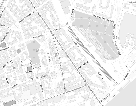 Mapa z adresem organizacji
