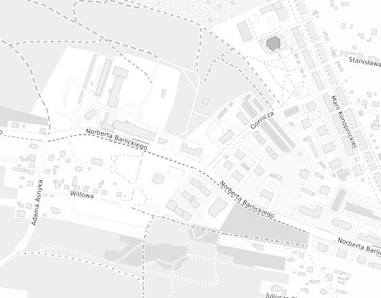 Mapa z adresem organizacji