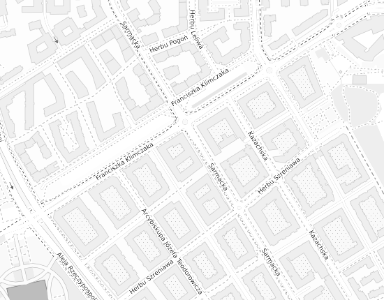 Mapa z adresem organizacji