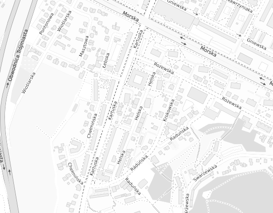 Mapa z adresem organizacji