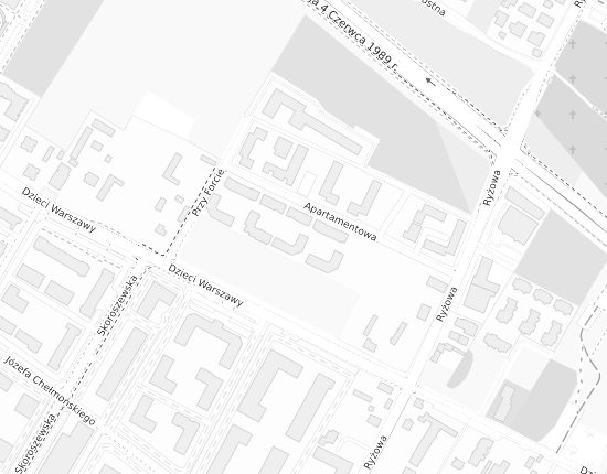 Mapa z adresem organizacji